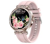 Reloj Inteligente, Llamadas, 1,27", Salud Femenina, 100+ Modos, Correas Dobles, Resistente Al Agua (oro Rosa)