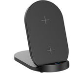 Soporte De Carga Rápida Inalámbrica 15 W Para Iphone 15/14/13, Estación Plegable (negro)