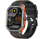 Reloj Inteligente Con Llamadas Bluetooth, Control Por Voz, Ciclo Femenino, Fitness, Uso Al Aire Libre (naranja)