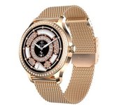 Smartwatch Hd 1.28'', Teléfono, Ip68, Oxígeno, Cardíaco, Fitness - Oro
