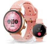 Reloj Inteligente Mujer, Llamadas, Hd Pantalla, Frecuencia Cardíaca, 100+ Deportes, Ip68 (oro Rosa)