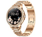 Reloj Inteligente, Llamadas, Pantalla 1.32", Ritmo Cardíaco/oxígeno/sueño, Voz Ai (oro Rosa)