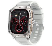 Smartwatch 1.952", Amoled Siempre Activa, Llamadas Bluetooth, Monitor Cardíaco Y Oxígeno (plata)
