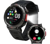 Reloj Táctico Llamadas Bluetooth, Sueño Y Fitness Ai, Android/ios, Negro