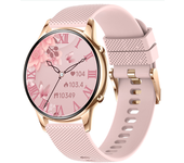 Reloj Amoled 1.32", Llamadas Bluetooth, Funciones De Salud Femenina, Diseño Redondo (rosa)