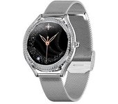 Relojes Inteligentes Mujeres, Llamadas Bluetooth 1.28", Fitness, Sueño, Control Voz (plata)