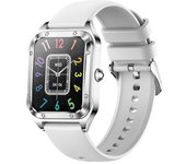Reloj Inteligente, Llamadas, 1.6" Táctil, Fitness, Agua, Ritmo Cardíaco, Sueño, Voz Ai (plata)