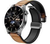 Reloj Amoled 1.43", 100 Modos, Llamadas, Fc, Sueño, Spo2, Ip68, Marrón