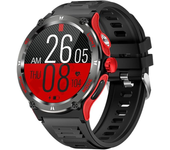 Reloj Inteligente Kt76 1.53" Hd, Resistente 3atm, Deportes Al Aire Libre, Rojo