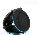 Estación Plegable 3 En 1 Carga Rápida Iphone 14-12, Airpods, Iwatch Negro
