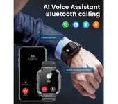 Reloj Inteligente 1,96" Llamadas Hd, 100+ Deportes, 400mah Oxígeno Presión 5atm (naranja)