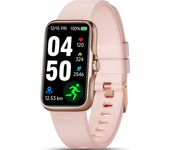 Reloj Inteligente Fc Y Spo2 24/7, Sueño Y Podómetro, Ip68, Rosa