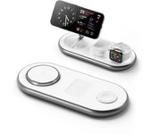 Estación 3 En 1 Magsafe Iphone 15 Airpods Blanco