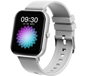 Reloj Inteligente 1.83" Ip68 Llamadas Y Salud Unisex, Monitor Sueño, Plata