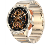 Reloj Amoled Hd, Llamadas Bluetooth, Frecuencia Cardíaca, Presión Arterial Y Seguimiento (dorado)