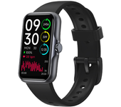 Reloj Inteligente Fc Y Spo2 24/7, Sueño Y Podómetro, Ip68, Negro
