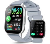 Smartwatch Chronus 1,85" Llamada Bluetooth, Impermeable Ip68, Compatible Android/ios, Plata