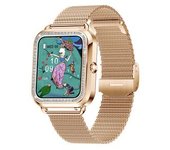 Reloj Inteligente Bluetooth, 1.6" Táctil, Llamadas, Fitness, Spo2, Sueño, Iphone Y Android (oro Rosa)