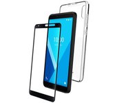 Pack De Protección 2 En 1 Funda Blanda Para Wiko Y51 Y Protector De Pantalla
