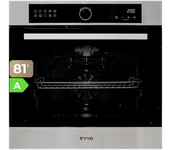 Horno Evvo Airfryer H25, Clase Energética A, 81l, 10 Programas, Función Airfryer, Inox