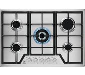 Placa De Gas Empotrada 5 Fuegos - 75 X 52cm - Electrolux Kgs7536sx