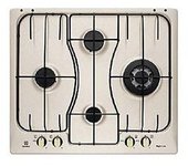Electrolux Rgg6243lon Placa De Gas Rústica Triple Corona Arena 60 Cm