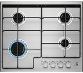 Placa De Cocina A Gas Electrolux Egs6424x De 4 Zonas De Cocción En Acero Inoxidable
