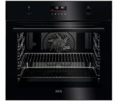 Horno Aeg Bpe535160b Cristal Negro Pirólisis