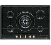 Placa De Gas Empotrada Electrolux Pn750ruv Negra Con 5 Quemadores
