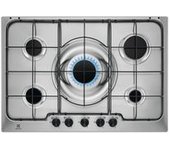 Electrolux Rgg7252oox Cocina A Gas Empotrada De Acero Inoxidable De 74,5 Cm Y 5 Quemadores