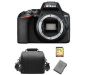 Nikon D3500 Body Black + 32gb Sd Card + Camera Bag + En-el14a Battery