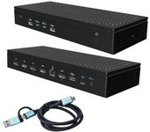 I-tec Ca5monitordockpdit Base Para Portátil Y Replicador De Puertos Alámbrico Usb 3.2 Gen 1 (3.1 Gen 1) Type-c Negro