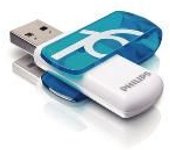 Philips Memoria Usb 3.0 16gb Vivid Edition Azul Fm16fd00b