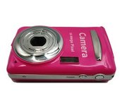 Cámara De Apuntar Y Disparar: Cámara Digital De 16 Mp Con Zoom Óptico De 16x Y Video De 1080p - Rojo