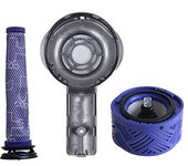 Kit De Accesorios Para Aspiradora Dyson V6: Cubierta Trasera Del Motor, Filtros Pre Y Post