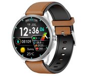 Reloj Inteligente Con Pulso, Oxígeno En Sangre, Presión Arterial, Monitor De Sueño. Lightbrown
