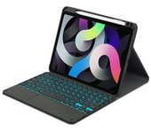 Funda Para Ipad Air 2 Con Teclado Retroiluminado Y Panel Táctil Black Ipad Air 2 De 9,7 Pulgadas