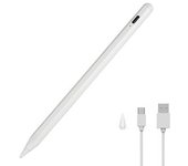 Lápiz Óptico Recargable Con Punta Ultrafina De 1,45 Mm, Blanco
