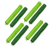 Cepillos De Cabeza/cepillos De Goma Para Irobot Roomba I7, 4 Pares Green