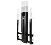 Soporte De Pared Ergotron Glide Hd Con Tecnología Cf Patentada, Ajuste De Altura De 25,4 Cm Y 5 Años De Garantía