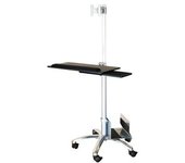 Value Mobile Pc Cart, Silver