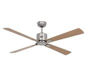Ventilador De Techo Casafan Eco Neo Iii 132cm 942222 / Motor Cromado Dc Silencioso /