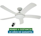 Ventilador De Techo Casafan 9513272 Falcetto 132 We Blanco
