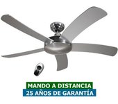Ventilador De Techo Casafan 9513271 Falcetto 132 Ap Aluminio