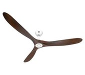 Ventilador De Techo Casafan Eco Genuino 318019 / 180cm / Motor Blanco Dc / Aspas Madera