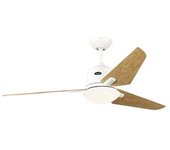 Casafan Ventilador De Techo Con Luz 513299 Eco Aviatos 132 Motor Blanco / Aspas Arce