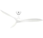 Ventilador De Techo Casafan Eco Airscrew 315250 152cm Motor Blanco Dc / Aspas Madera