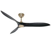 Ventilador De Techo Casafan Eco Airscrew 315253 152cm Motor Dc / Latón / Aspas Madera