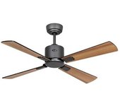 Ventilador De Techo Casafan Eco Neo Iii 103cm 952101 / Motor Oscuro Dc /