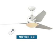 Ventilador De Techo Con Luz Casafan 513286 Eco Aviatos 132 Blanco We-we